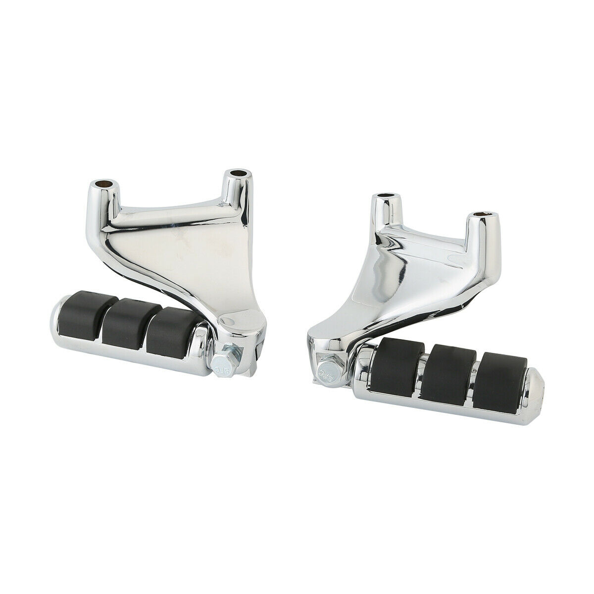 Chrome Rear Passenger Footpeg Pegs Mount For 2004-2013 Harley-Davidson