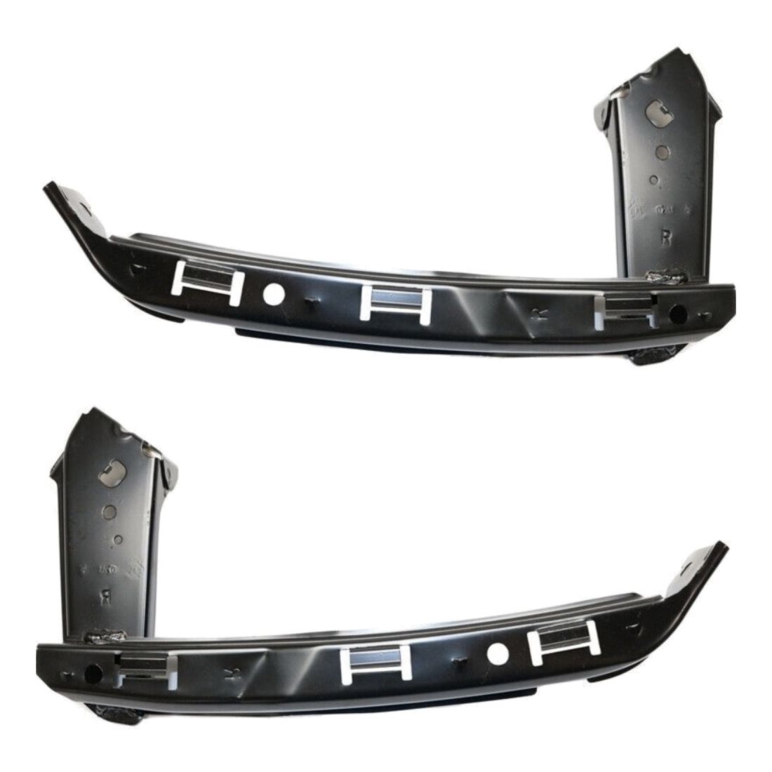 Bumper Face Bar Retainers Brackets Braces Mounting Kit Set Of 2 Upper Pair