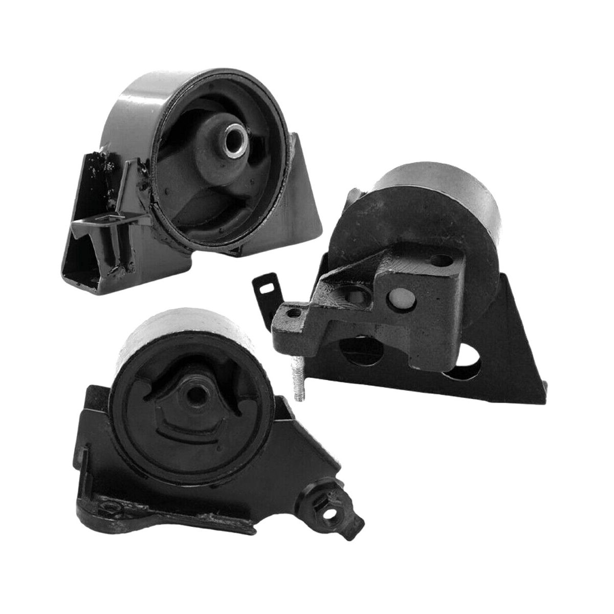 Front Right Front & Rear Engine Motor Mounts 3pcs Fits 4WD