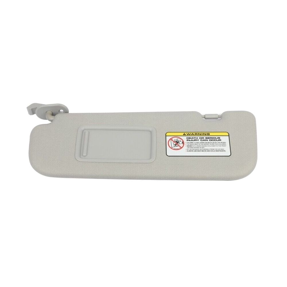Sun Visor For 2011-2015 Elantra GLS Sedan Md Gray Left Driver Side 852103X000Tx