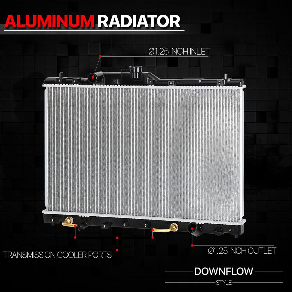 Fits 1991-1995 Acura Legend Aluminum Core Factory Replacement Radiator -1278