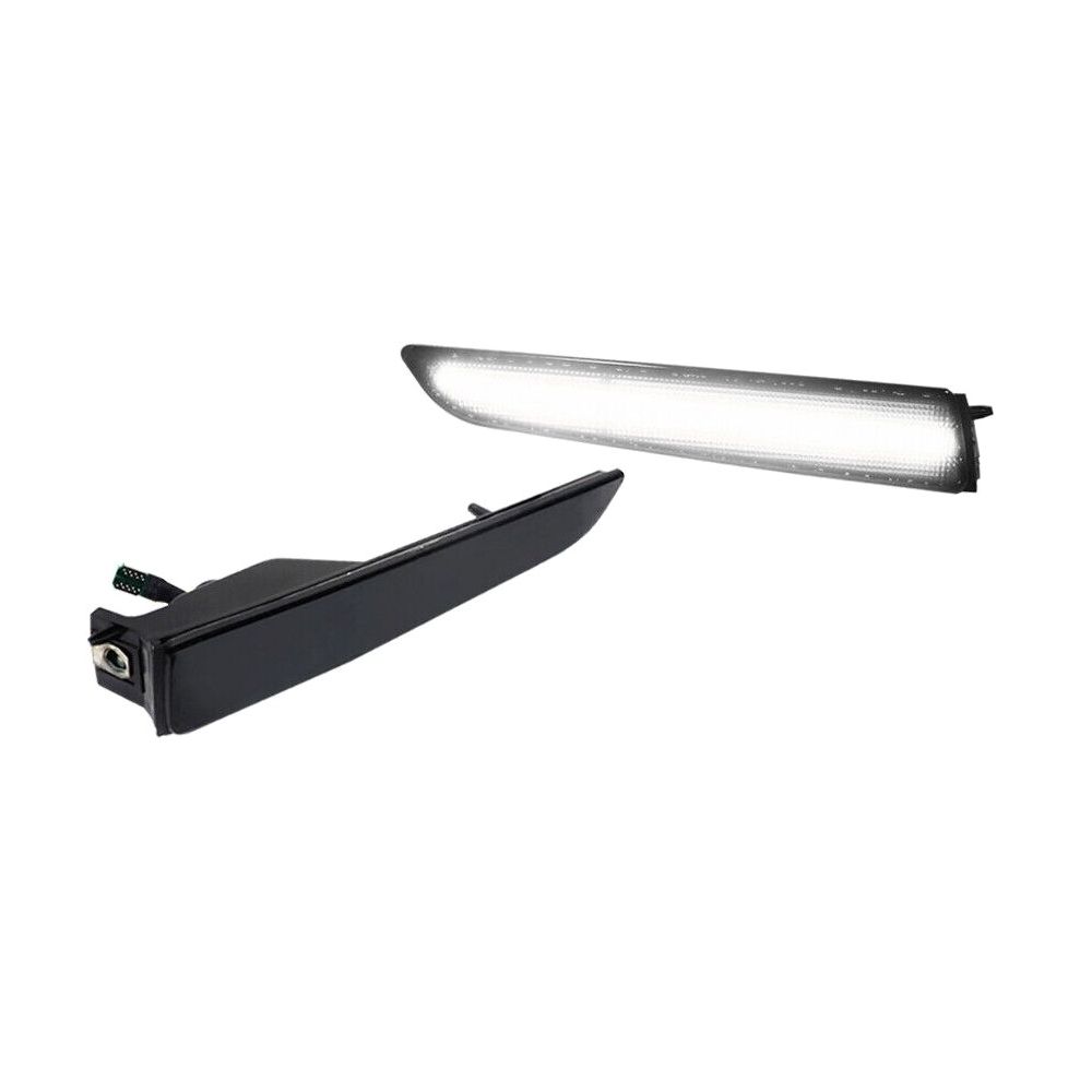 Smoked LED Front Bumper Side Marker Signal Lights