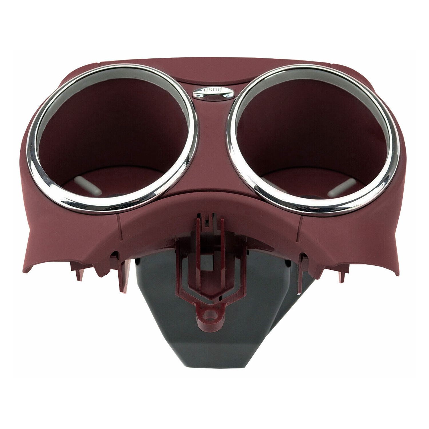 Front Dual Cup Holder For Mercedes-Benz CLS500 CLS55 AMG CLS550 CLS63 AMG Red