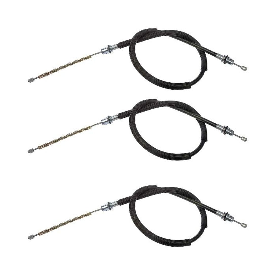 3 Sets Of - For 2003-2009 Ford Ranger Standard Cab Pickup Parking Brake Cable Rear