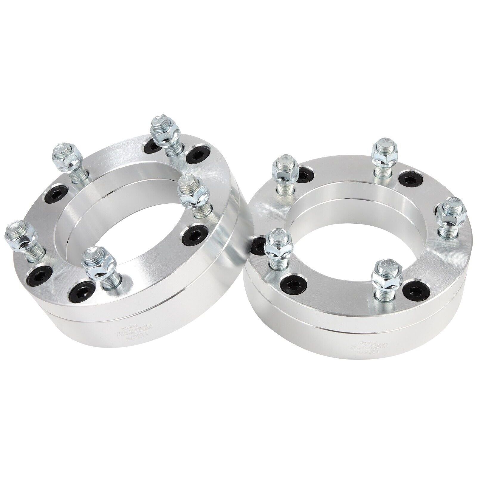 For 99-23 Silverado 1500 Set 4 6X5.5 To 5X5.5 Wheel Adapters 2" 14X1.5 108Mm