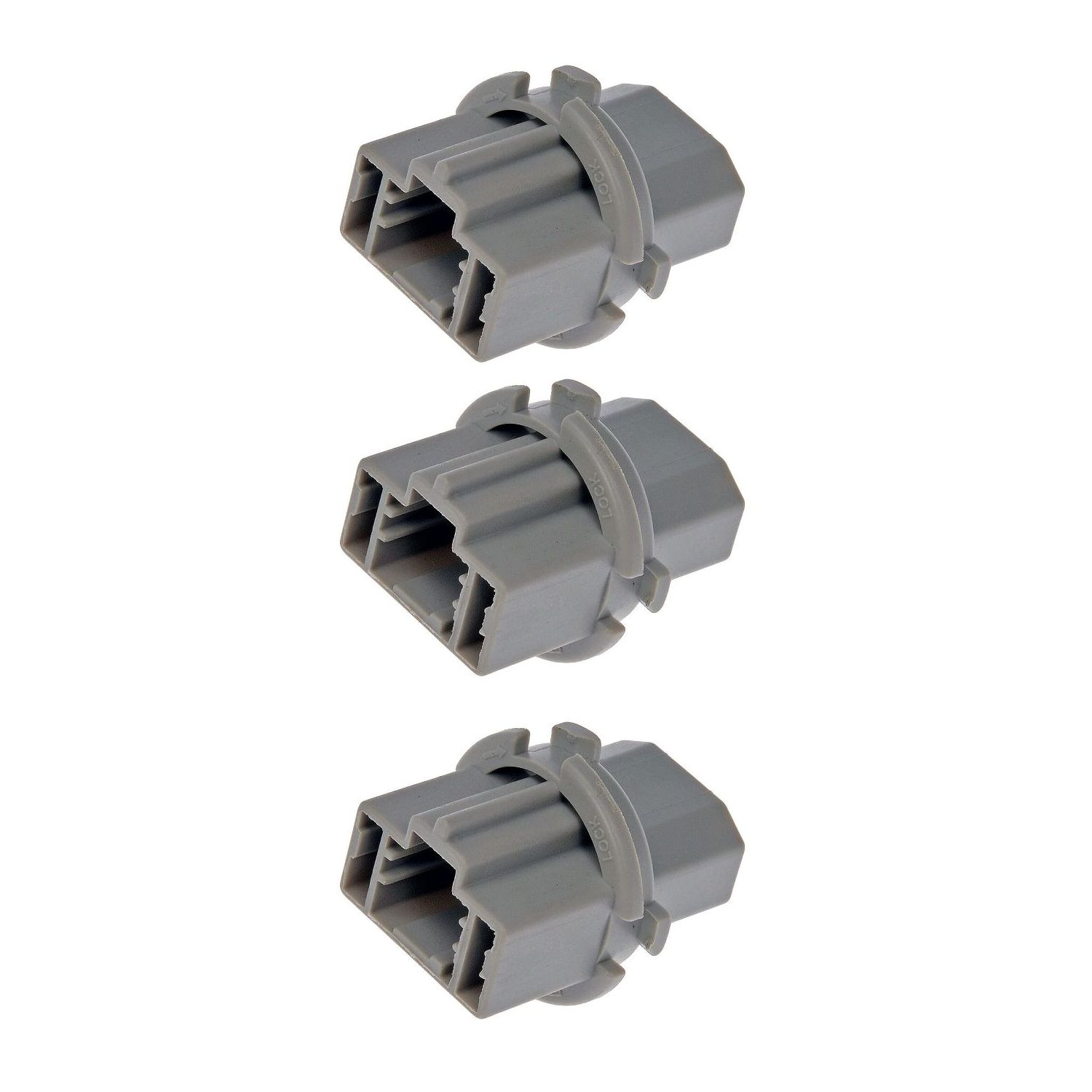 3 Sets Of - For Acura Honda Back Up Light Socket Rear Driver Or Passenger Side Right