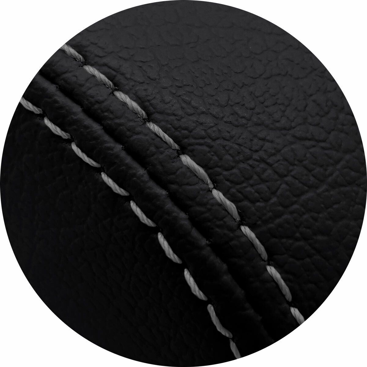 Console Lid Armrest Cover Leather For 07-11 Element Sport Utility Gray Stitch