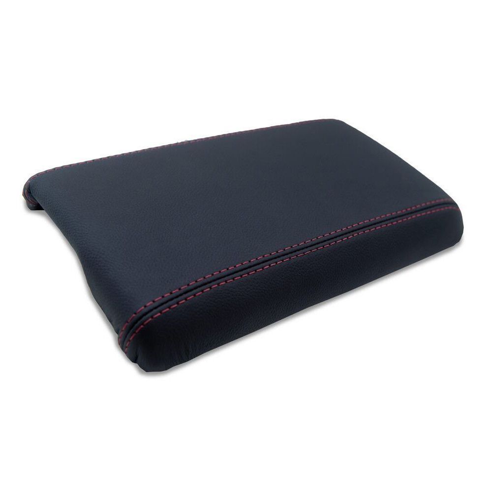 Center Console Armrest Leather Cover For Nissan Nissan 300ZX 90-96 Red Stitch