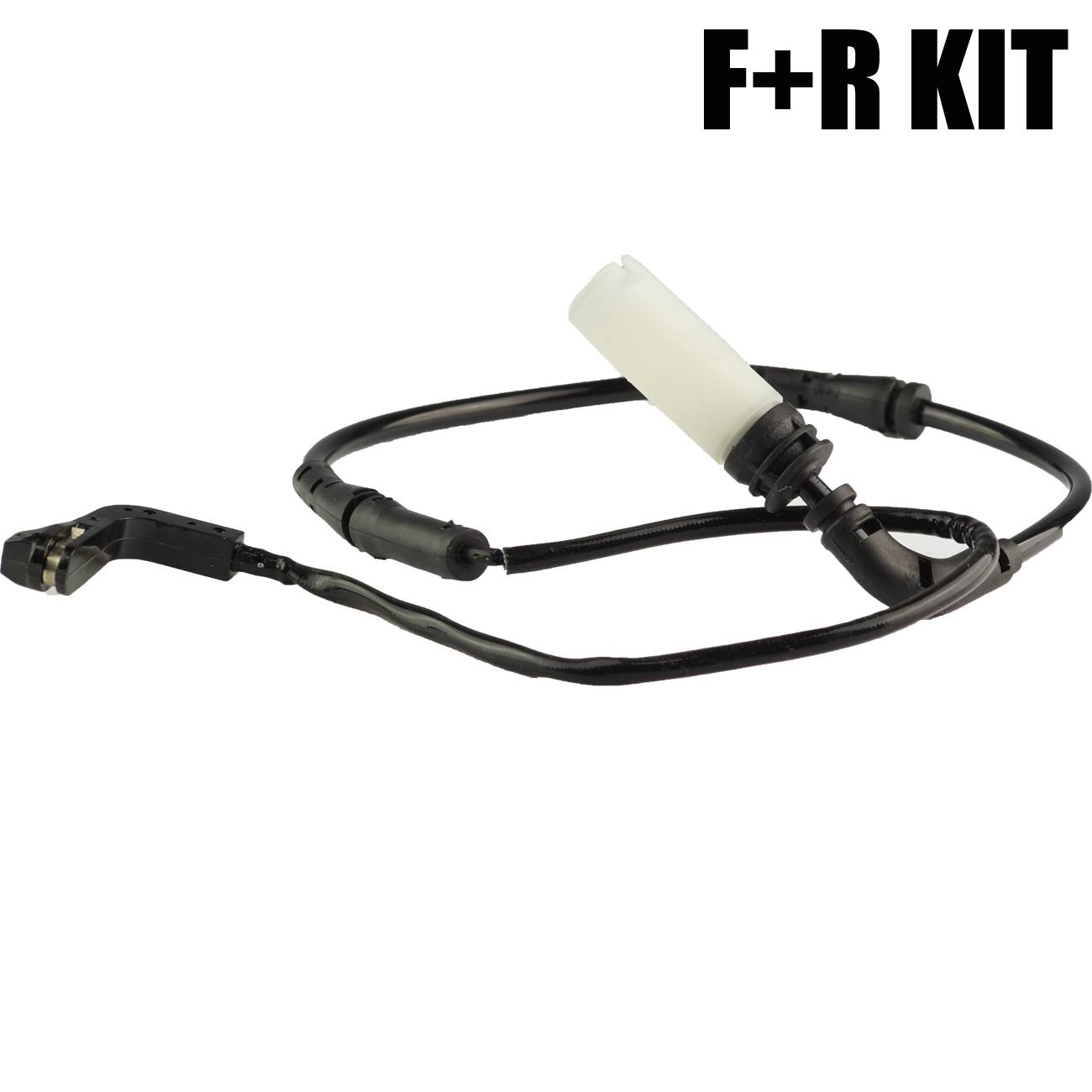 2PCS For BMW 528i 535i 550i 650i M5 M6 Brake Pad Wear Sensor Kit Front + Rear