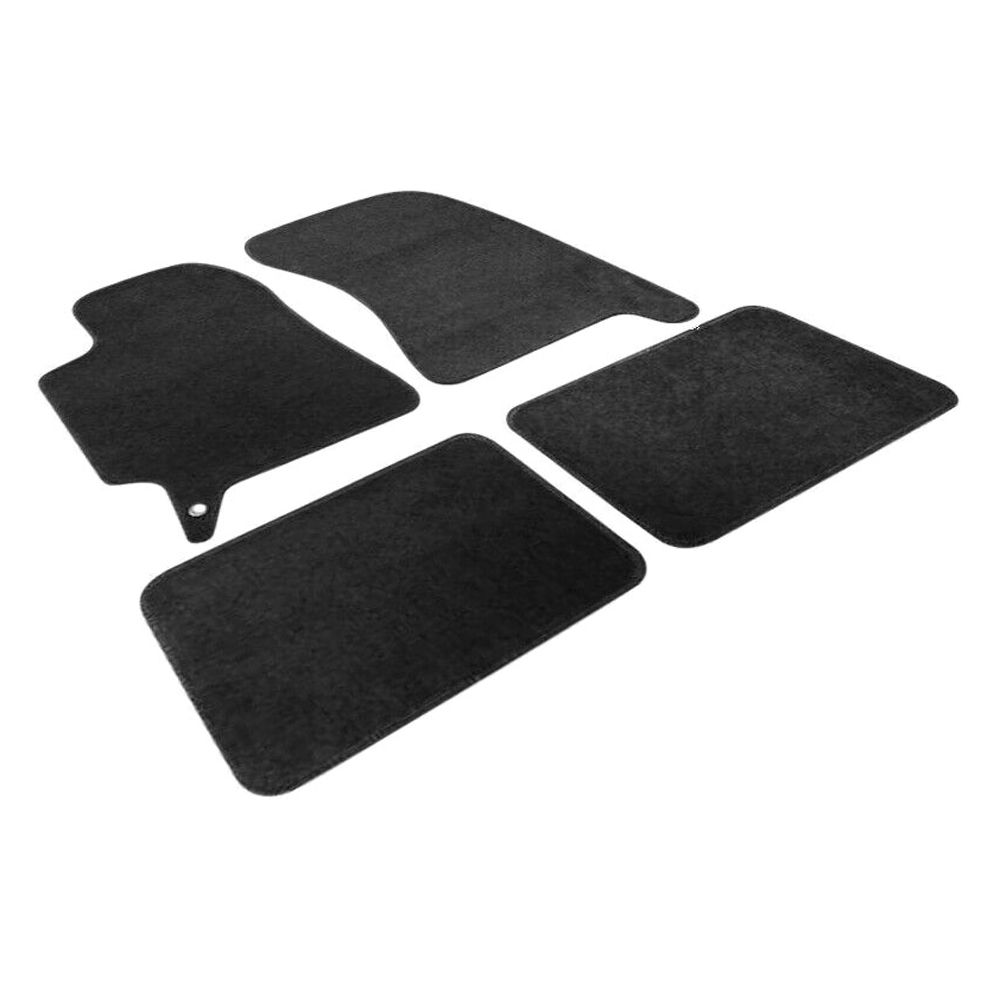 For Subaru 2002-2007 Impreza Sedan Floor Mats Front Rear Nylon Black Carpet 4PC