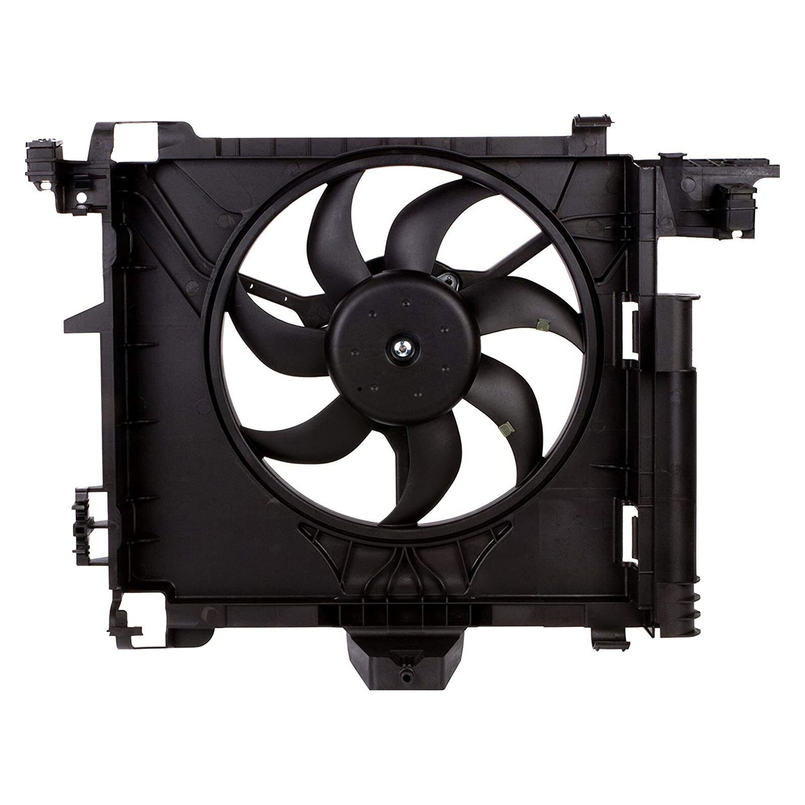 Radiator Condenser Cooling Fan Assembly For 07-15 Fortwo Coupe Car 0002009323