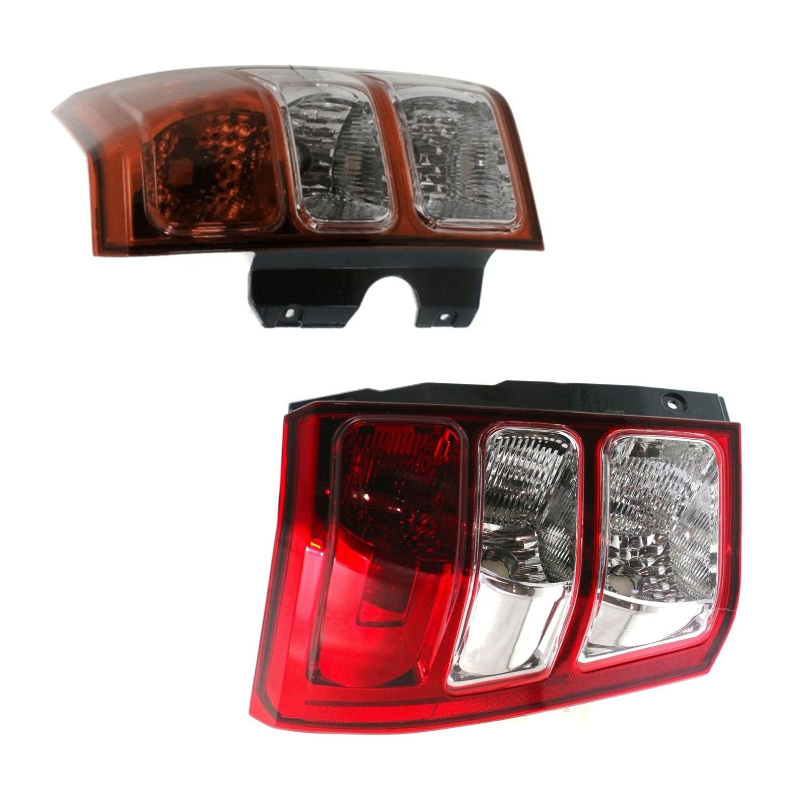 Set Of 2 Tail Light For 2006-2013 Grand Vitara Left & Right W/ Bulb(s)