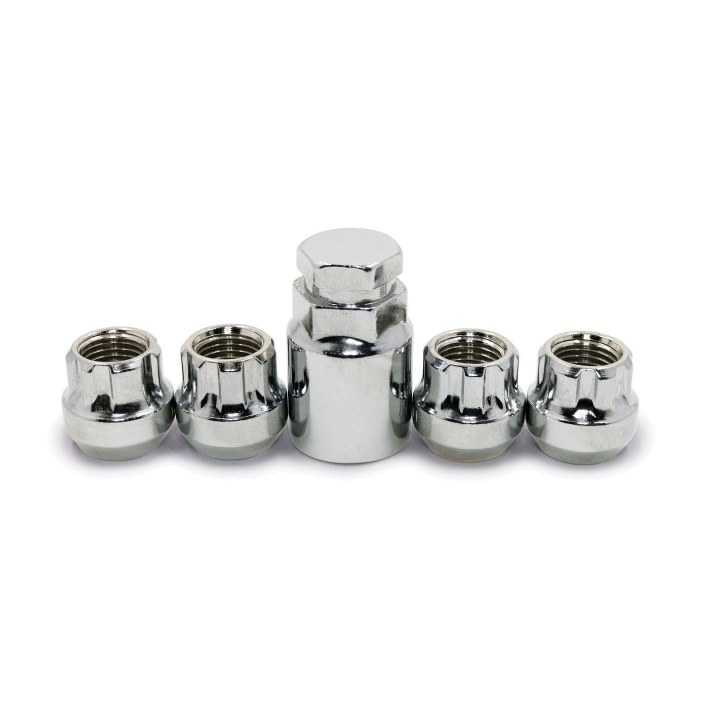 Wheel Lock Nuts 12x1.25 Open End Bulge Acorn Fits Nissan