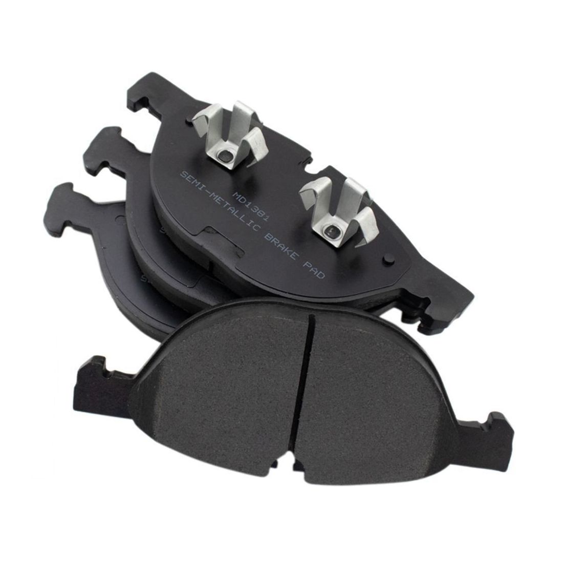 Front Posi Semi Metallic Disc Brake Pad Set For 11-17 X5 08-17 X6 X6 SUV Truck