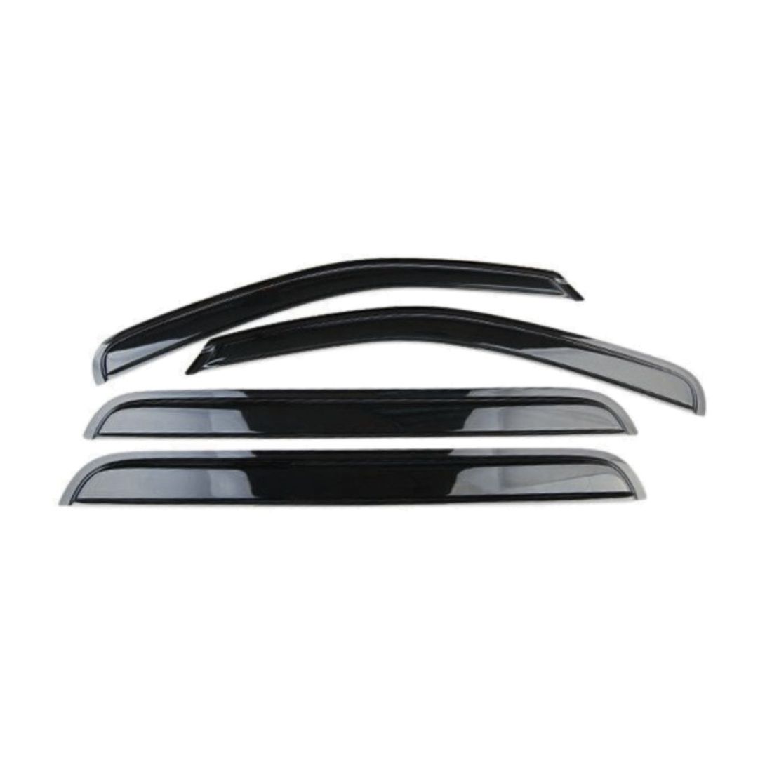 For 05-12 Pathfinder Acrylic Window Visors Vent Sun Rain Guard Shade