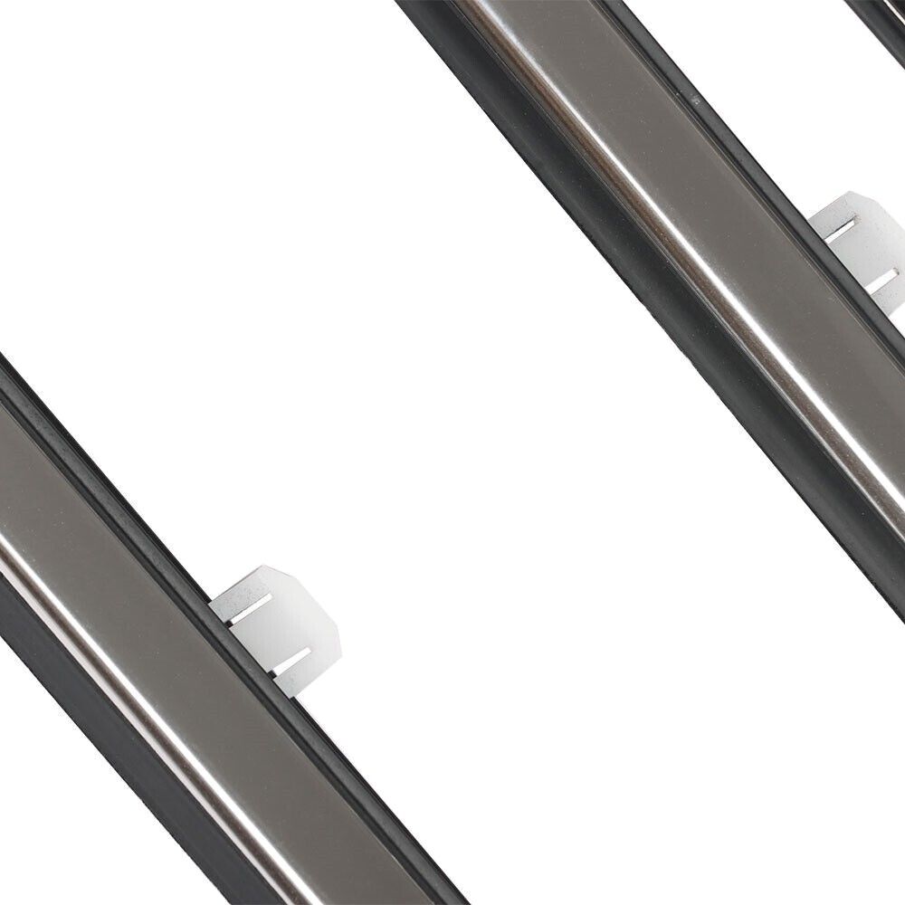 For 09-14 Acura TSX Sedan 4pcs Outside Window Moulding Weatherstrip Seal Belt