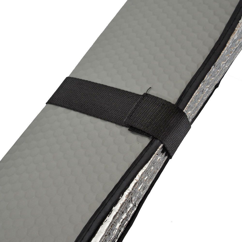 Auto Sunshade Gray Bubble Foil Reflective Sun Shade For Car Visor Windshield