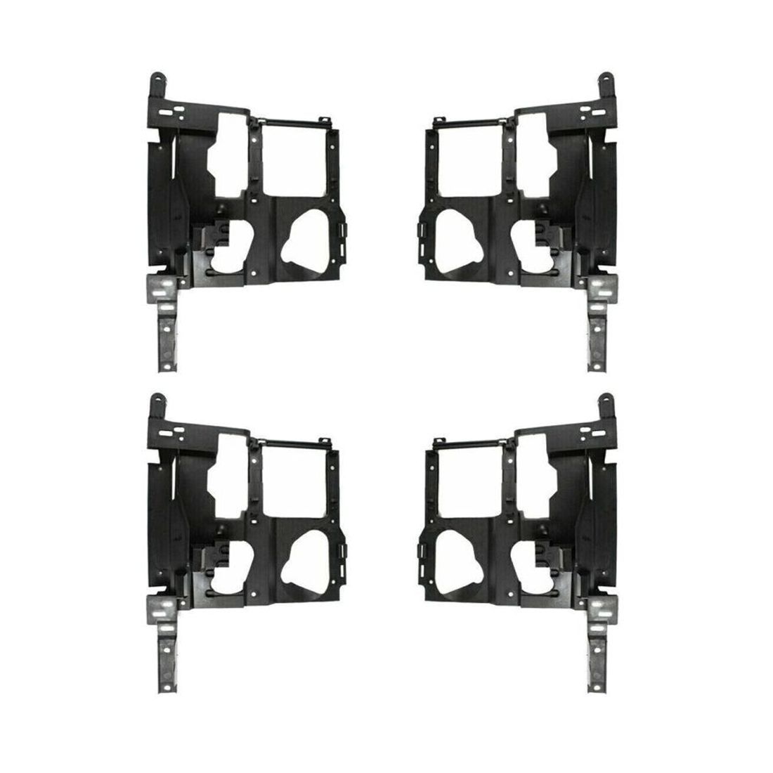 2 Sets Of - Front Headlight Support Brackets LH+ For 99-02 Chevrolet Silverado/GMC