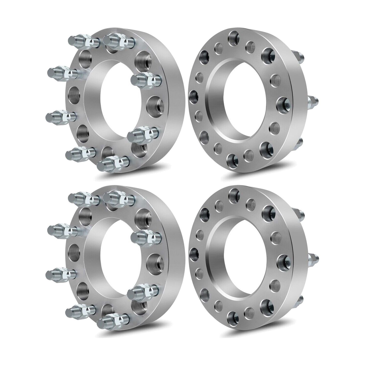 For 01-10 GMC Sierra 2500 HD 4X 1.5inch Wheel Adapters 8x6.5 To 8x180 14x1.5