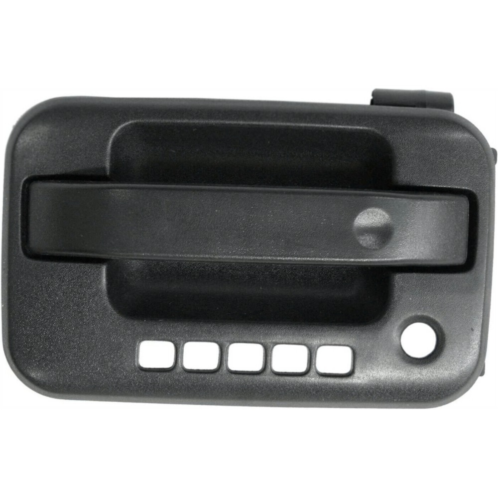 Set Of 2 Door Handles Front Driver & Passenger Side F150 Truck Black Pair