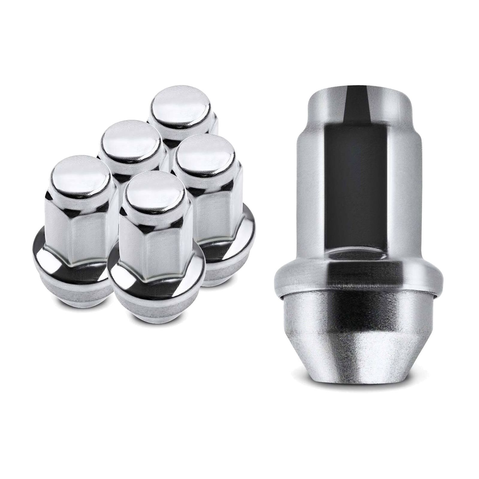 6x M14-2.0 Wheel Lug Nut F-150 2001-2014 Expedition Lincoln Navigator