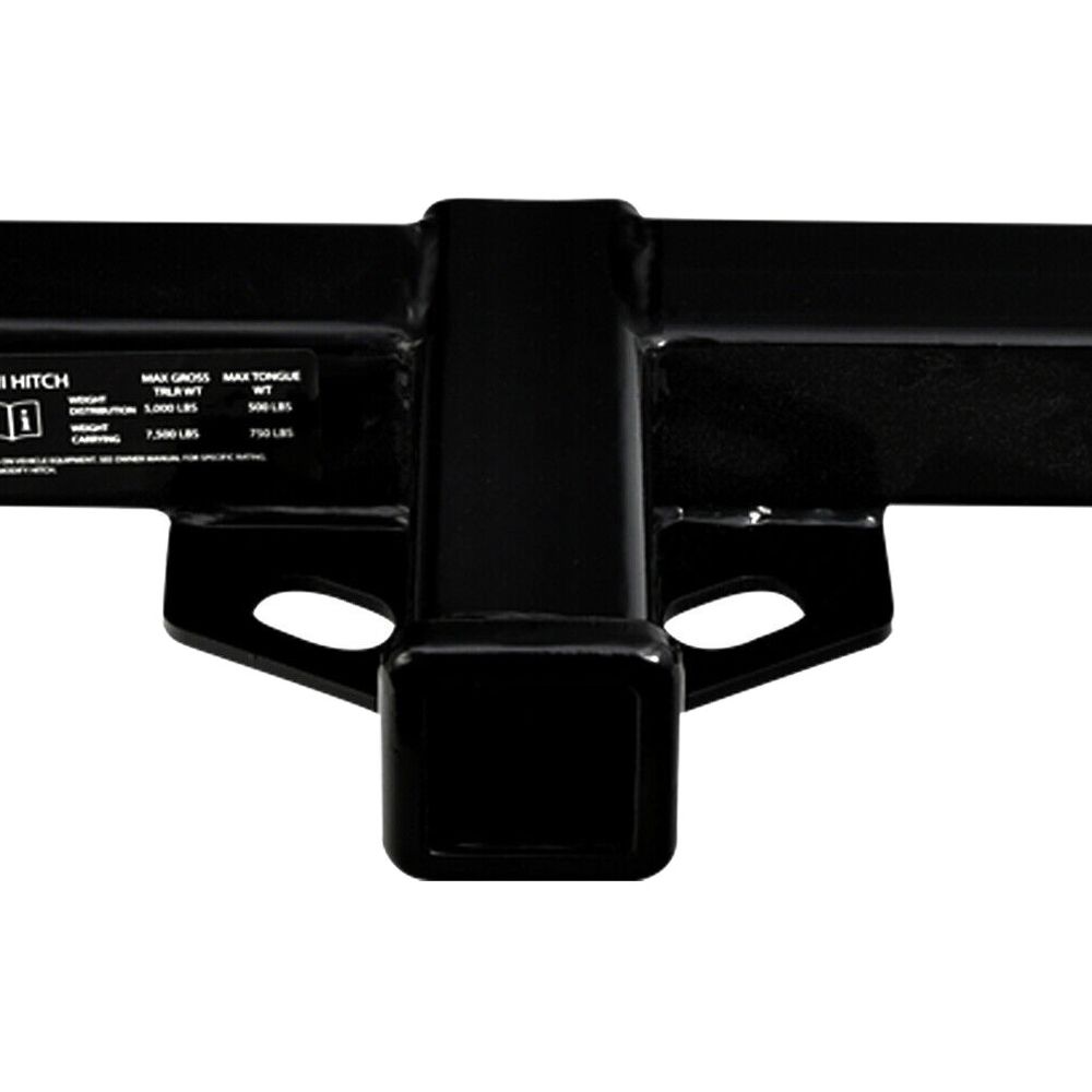 Topline For 07-09 Sprinter 2500 Standard Cargo Van 3 Trailer Hitch Tow 2"-Black