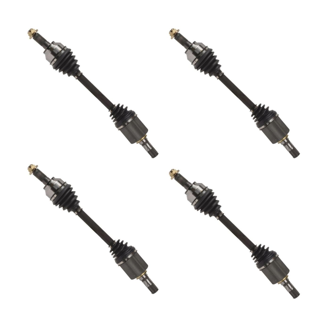 4 Sets Of - Front CV Axle Shaft Assembly Driver For Mazda 05-13 09-13 Sport 06-15