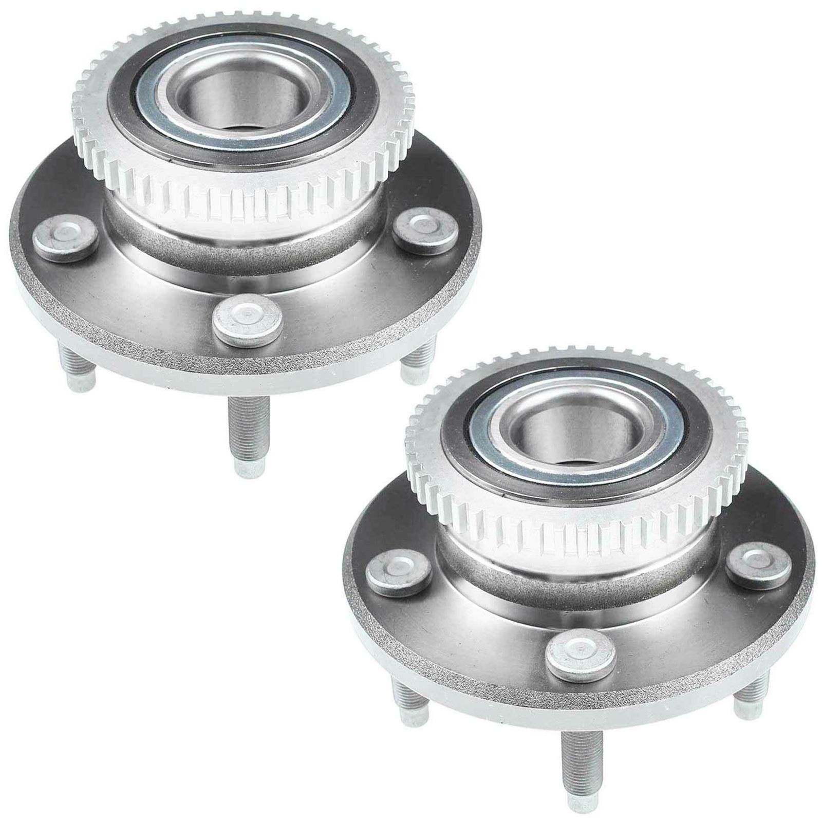 For 2005-2014 Mustang GT Convertible Front L & R Wheel Hub Bearing Assembly