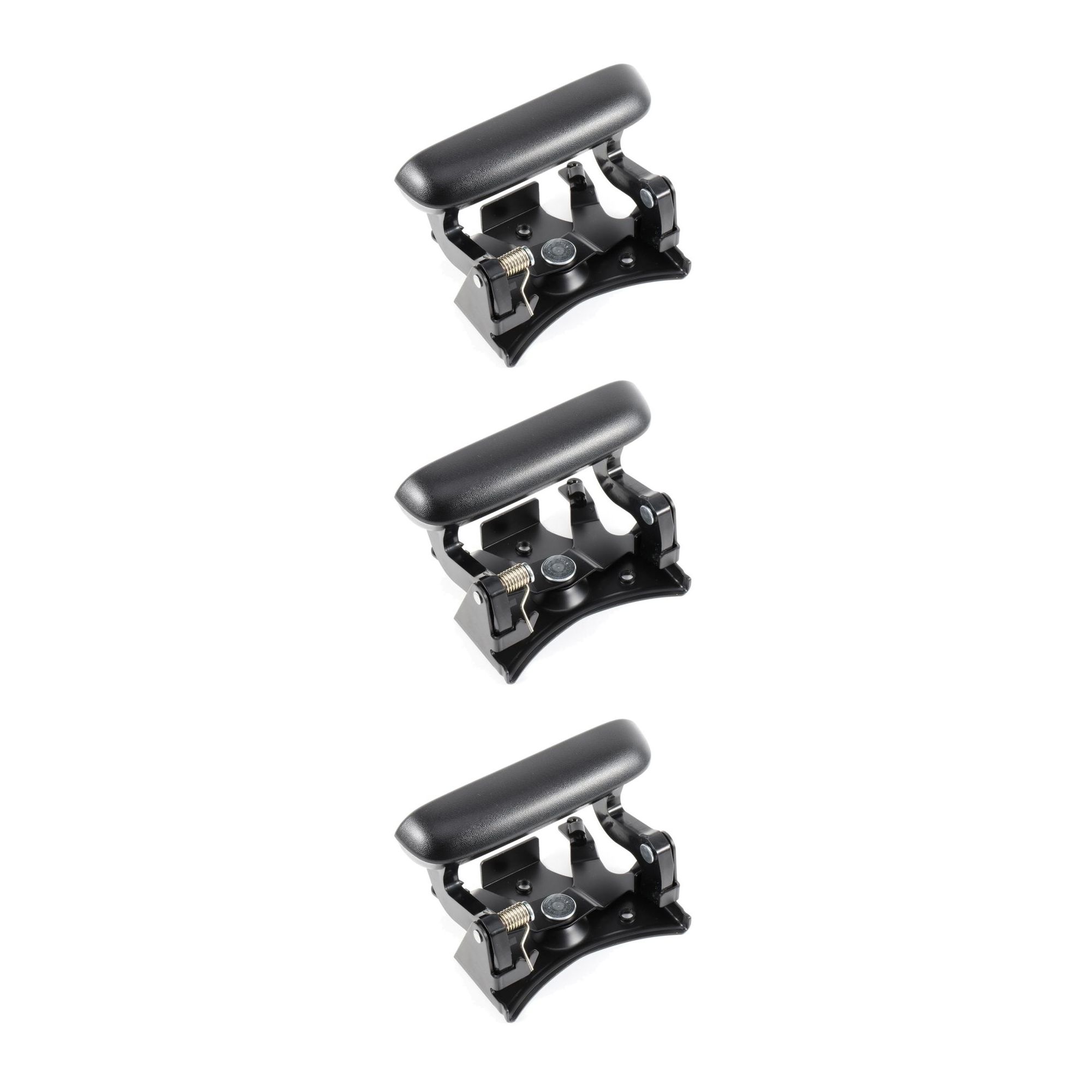 3 Sets Of - Black Rear Tailgate Handle Assembly For 1999-2006 Chevy Silverado GMC