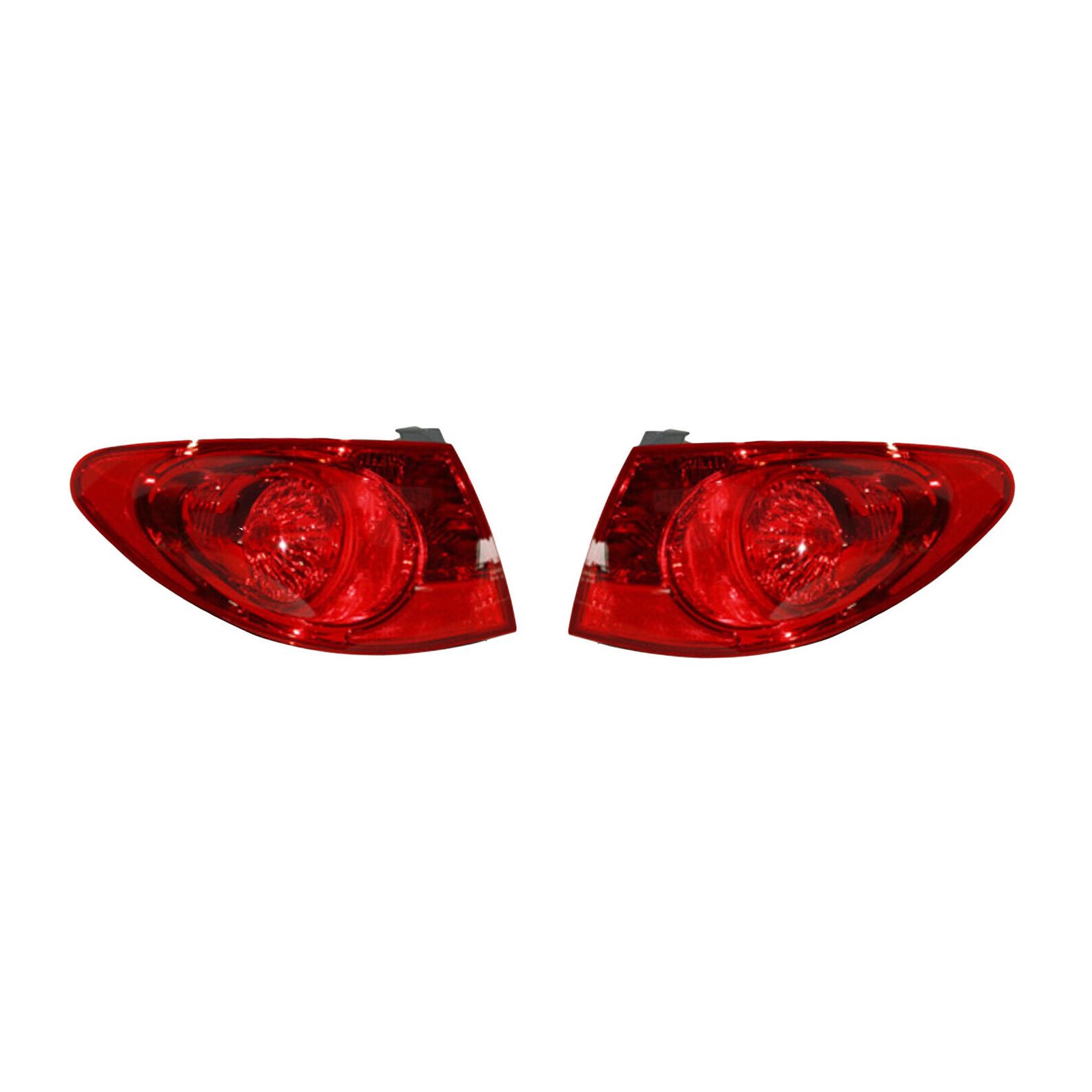 Pair Of Tail Lights For 2010 Hyundai Elantra Blue Sedan Hy2805108 Hy2804108