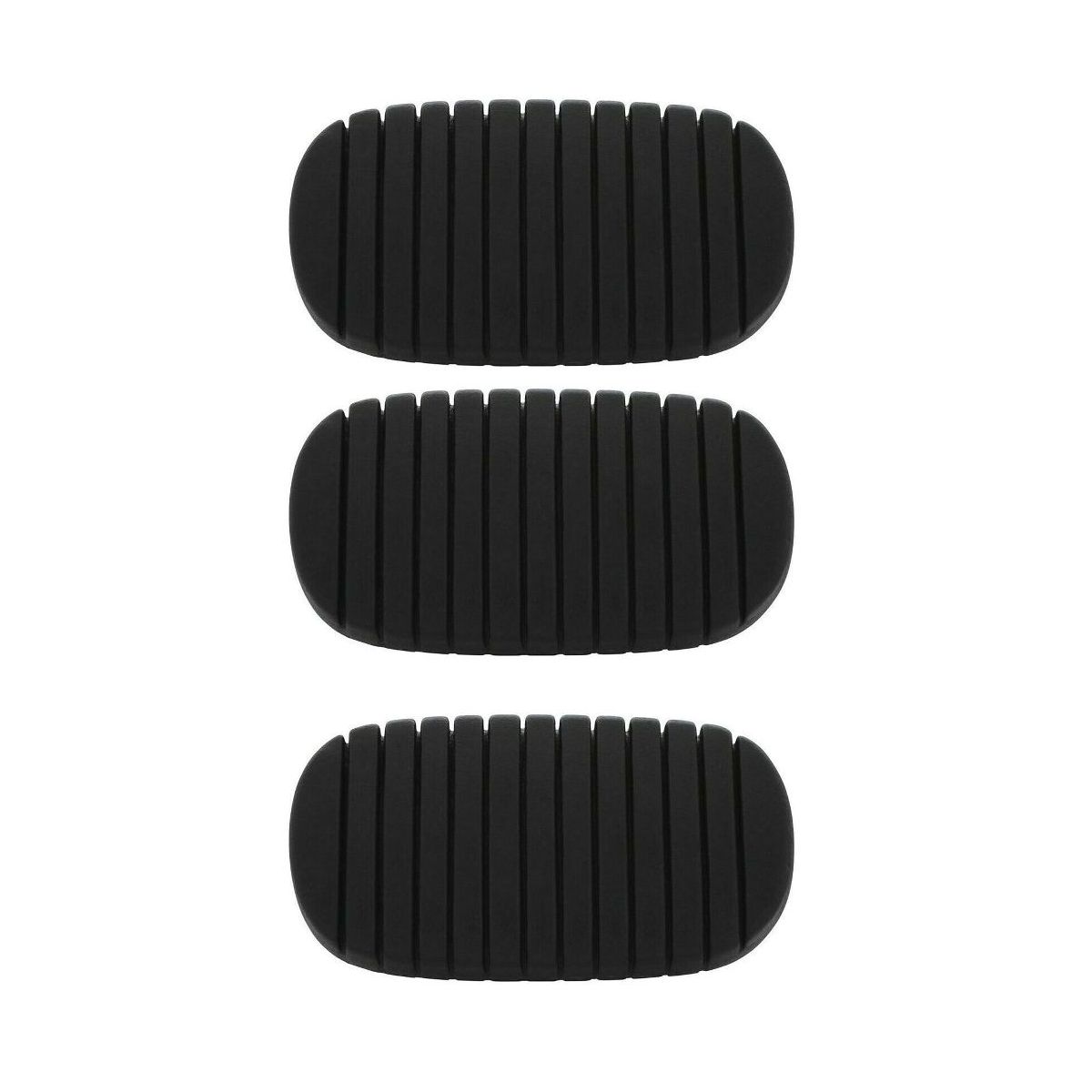 3 Sets Of - Brake And Clutch Pedal Pad 1955-1957 Bel Air 150 210 Nomad DelRay