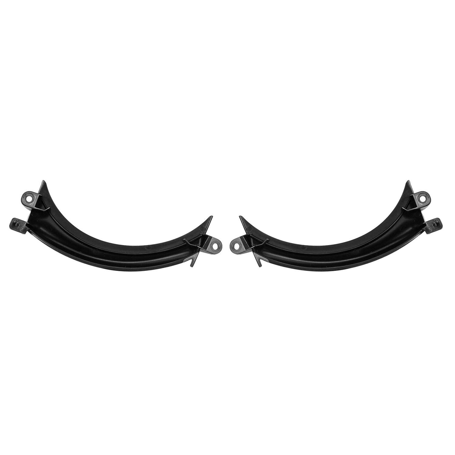 Black Front Headlight Fairing Vents For 14-23 Harley-Davidson Road Glide Fltrx