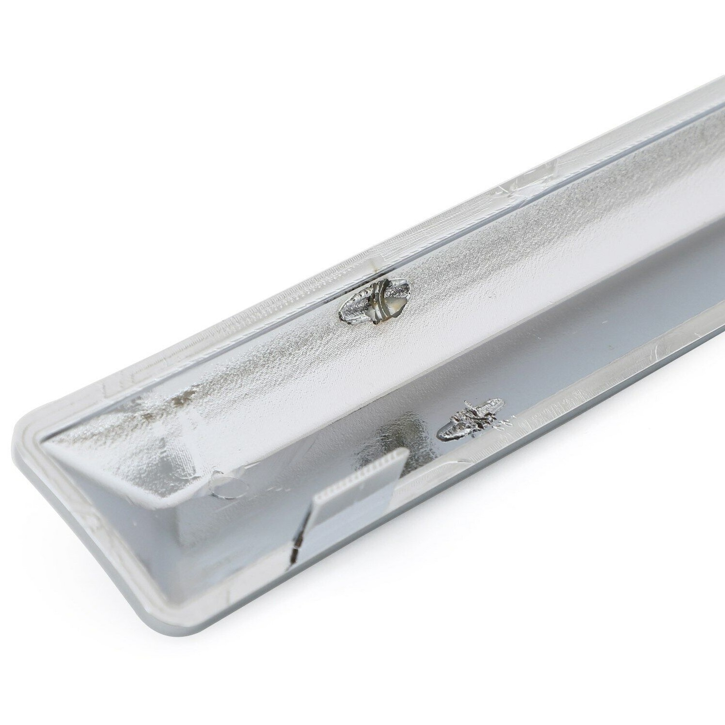 Chrome Front Bumper Upper Grill Moulding Trim Fit For 500 500 07-15 UE
