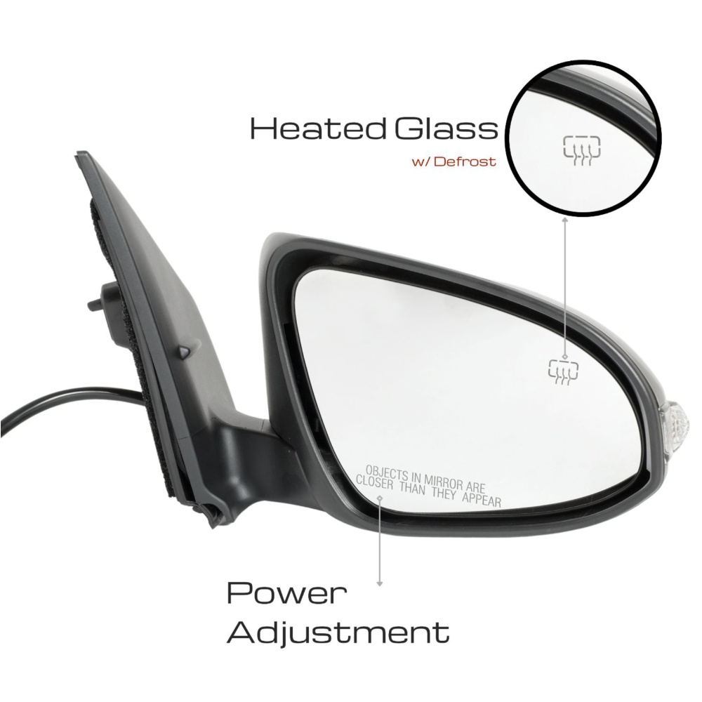 2 Sets Of - SIDE MIRROR For 2014-2019 Toyota Corolla Power Heated Turn Signal