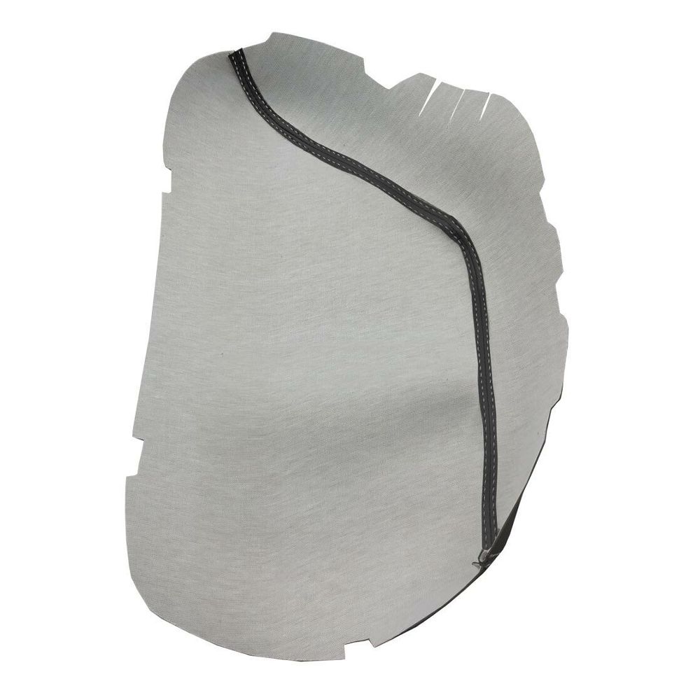 Console Lid Armrest Cover PVC Leather For Dodge Challenger 2015-2020 Gray Stitch
