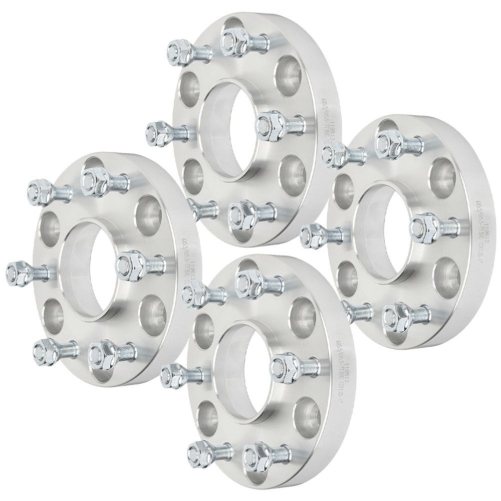 4-pcs 1" 6x5.5 12x1.25 Studs Wheel Spacers For INFINITI QX56 Nissan Armada Titan