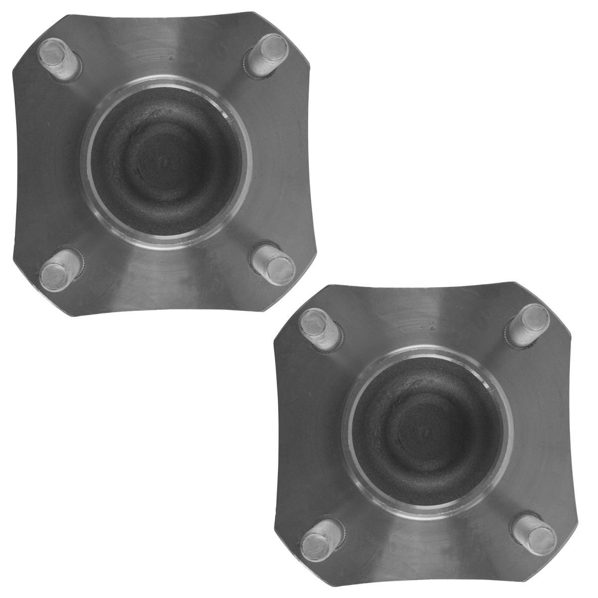 Wheel Bearing And Hub Assembly Rear Pair For 2007-2012 Sentra Sedan W/o ABS 2.0L