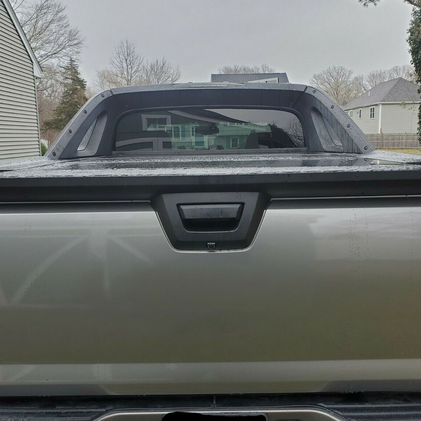 For 07-13 Escalade EXT Base Rear Tailgate Spoiler Molding Trim Cover Molding