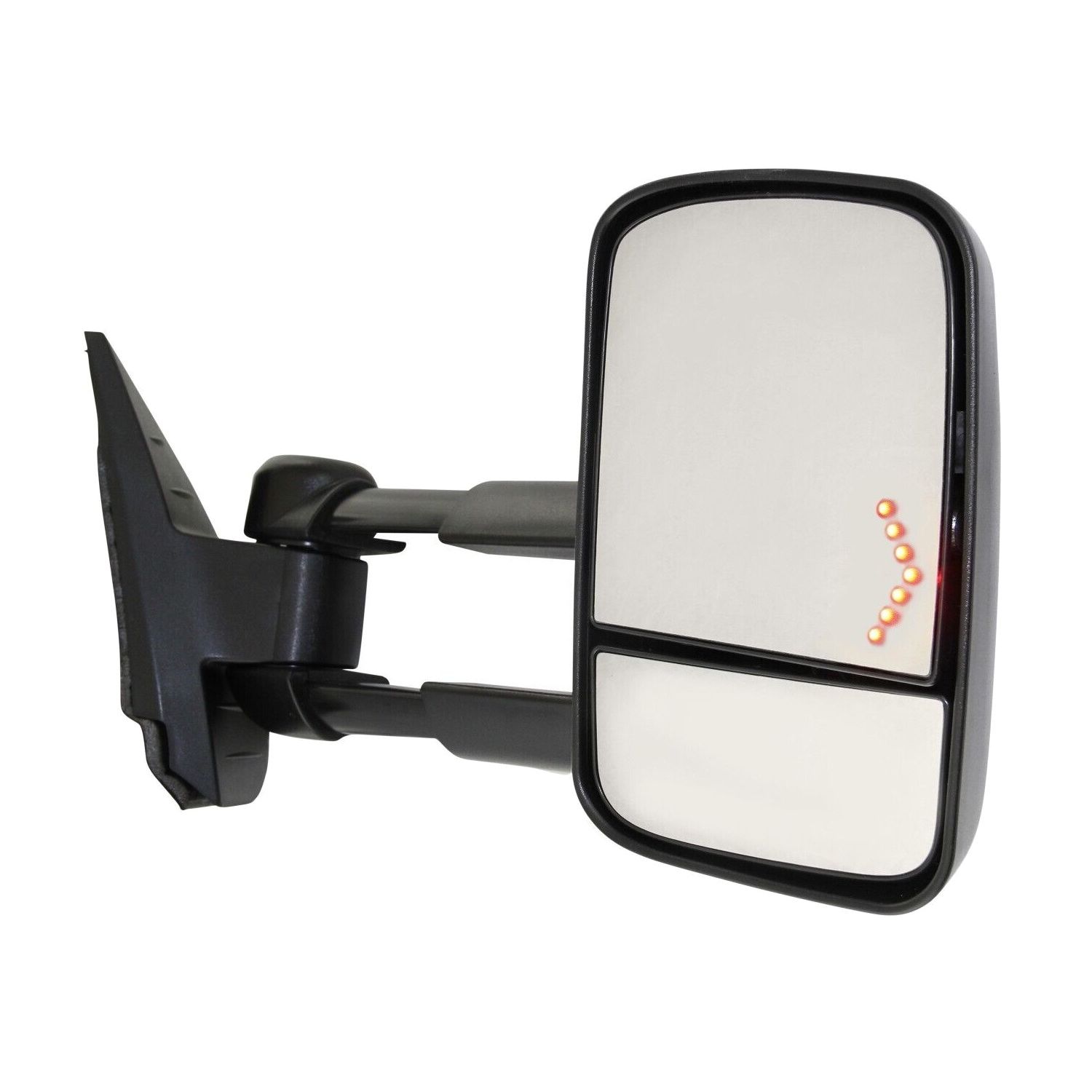 Power Mirror For 2009-2013 Silverado 1500 LS Right Towing Manual Fold Textured