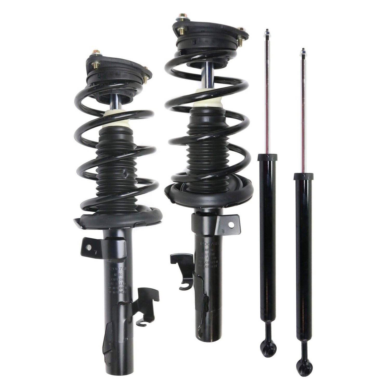 Loaded Struts For Mazda 2010-2013 3 Front And Rear Driver And Passenger Side