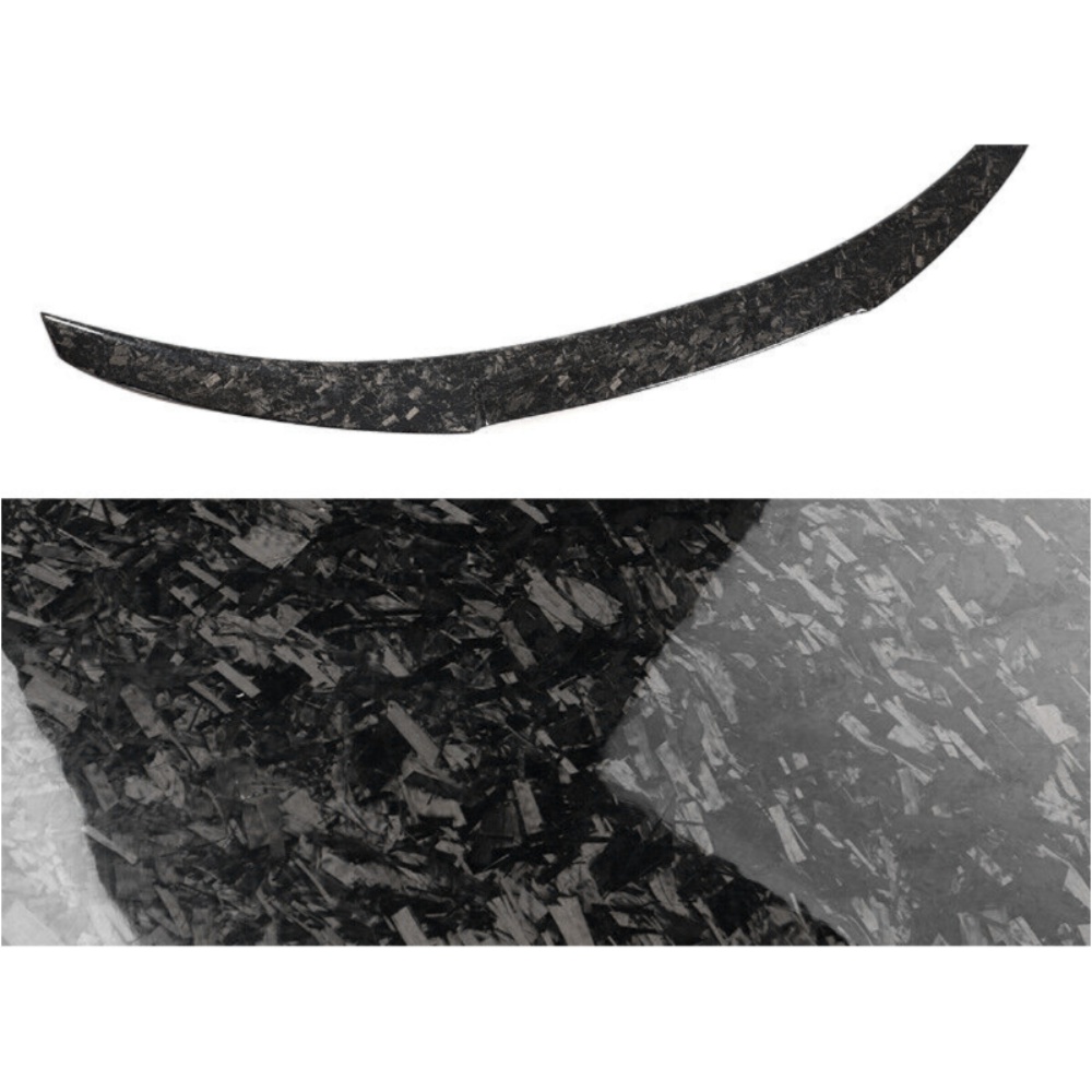 2 Sets Of - Forged Carbon Fiber For BMW F30 F80 M4 CF Trunk Spoiler Wing