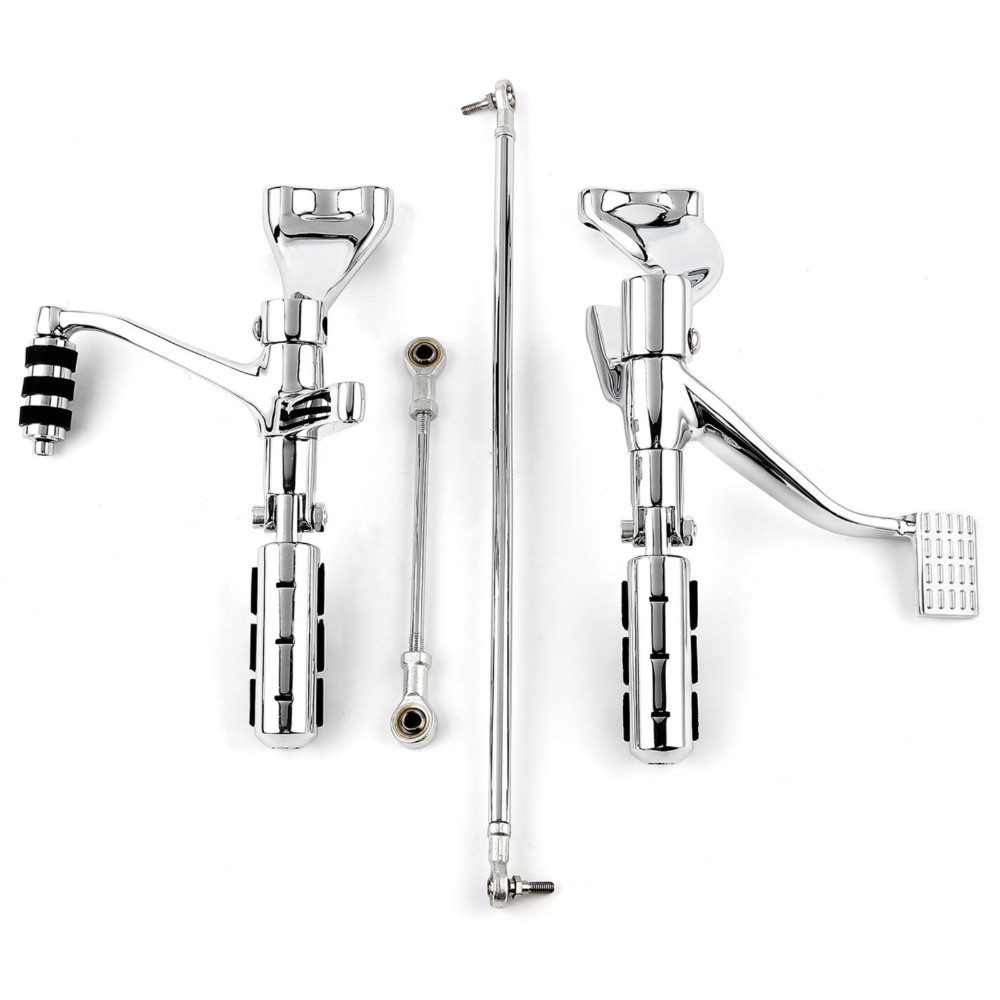 Control Foot Pegs Levers Linkages For 2004-2013 Harley-Davidson XL 1200 883