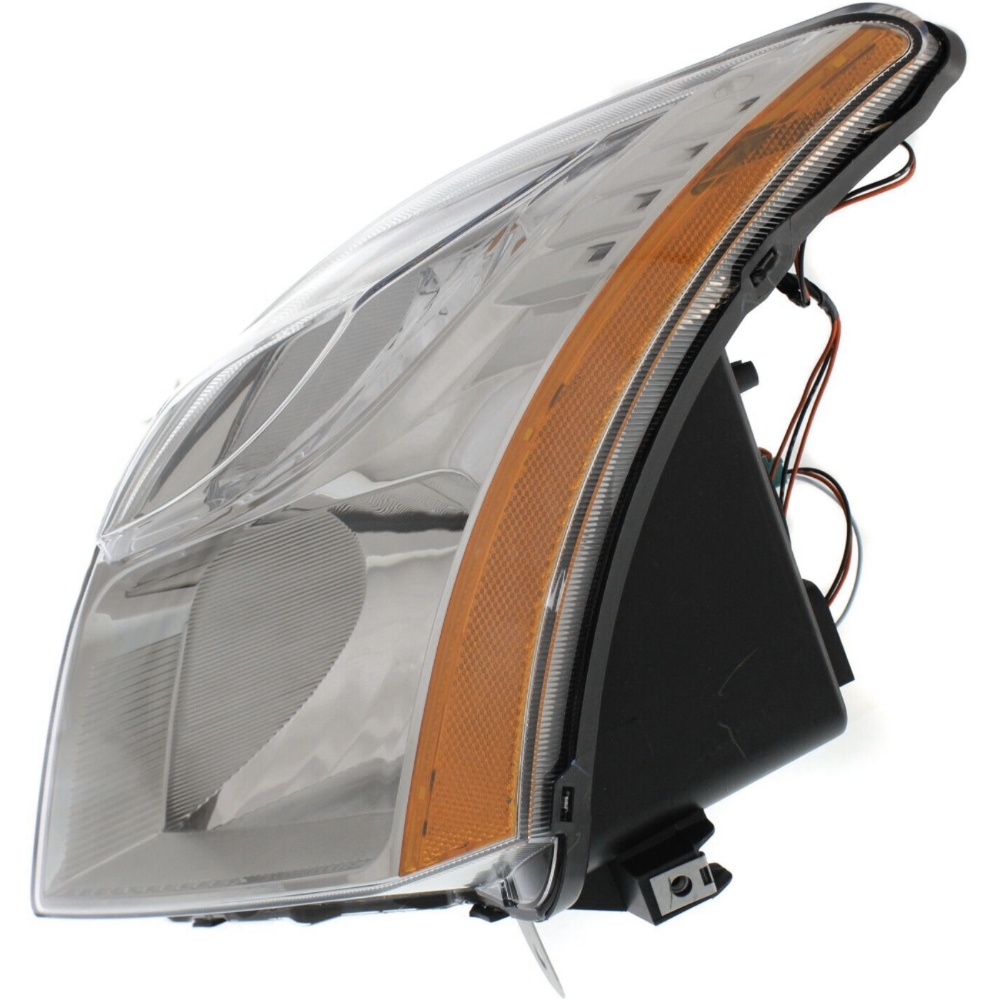Headlight W/ Chrome Int. Left For Nissan 2010-2012 Sentra Sedan Base/S/SL Models