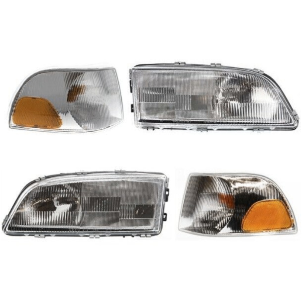 Headlight Kit For 1998-2002 Volvo C70 1998-2000 Volvo S70 1998-2000 Volvo V70