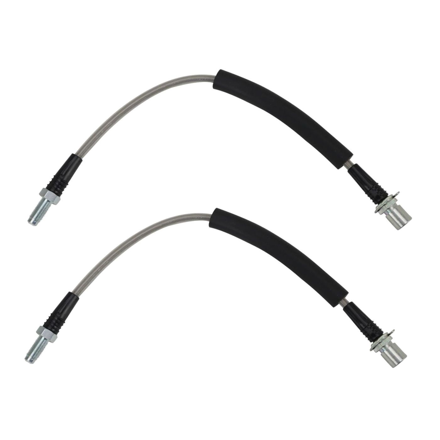 For 2013-2019 Ford Police Interceptor Sedan Stainless Steel Rear Brake Hose