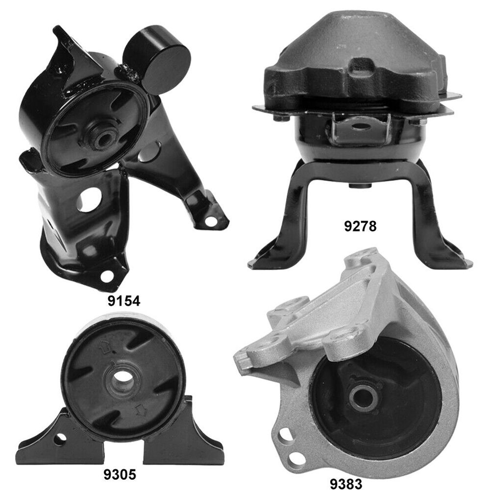 Engine Mounts & Transmission Mount 4PCS Set For 04-07 Mitsubishi Galant V6-3.8L