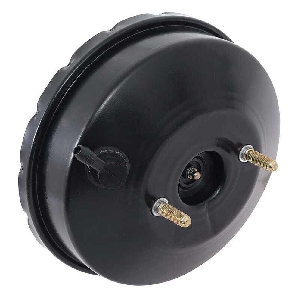 Power Brake Booster Universal Black, 9 Inch Slim Line Design, Single Diaphragm