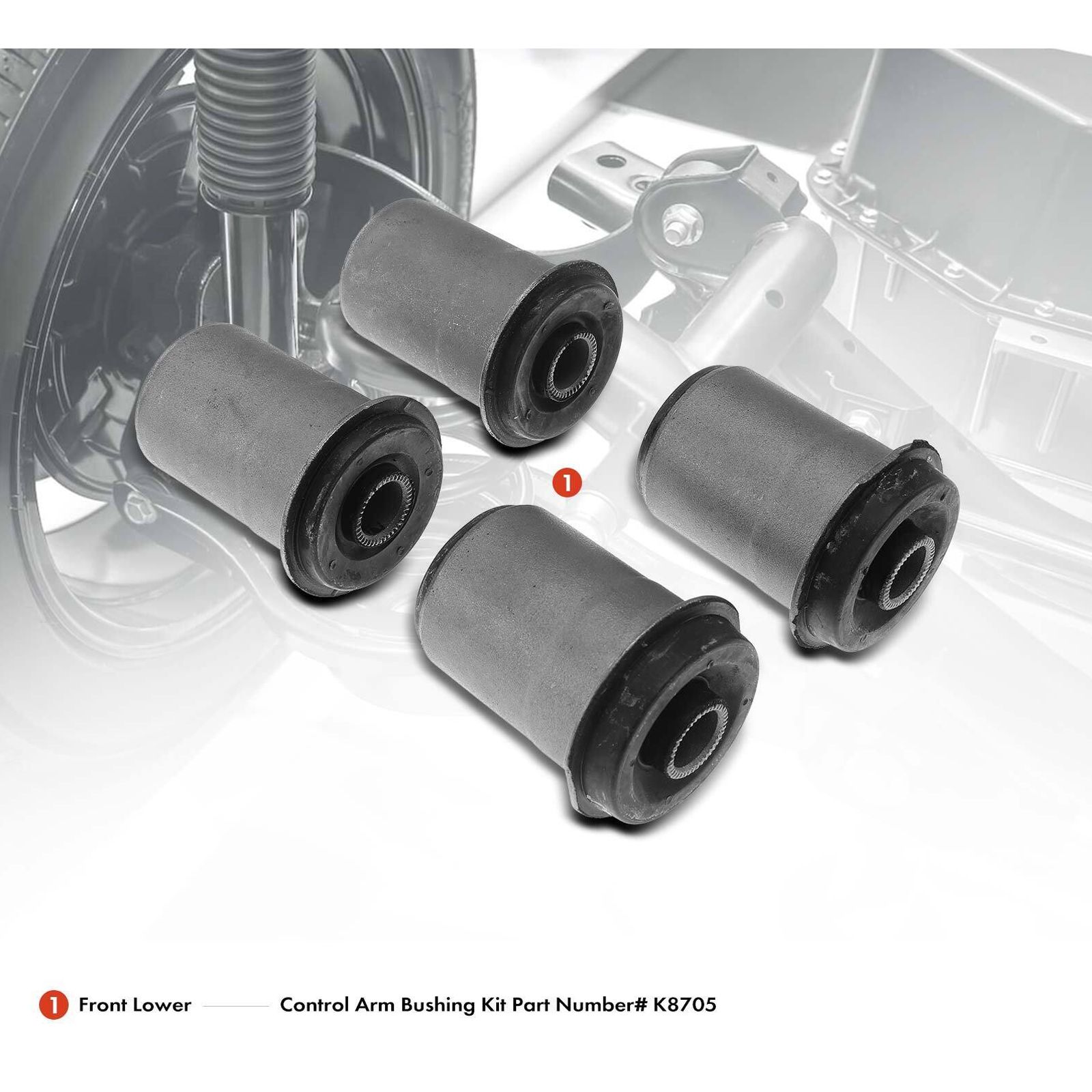 Front Lower Suspension Control Arm Bushing Kit Explorer Mercury