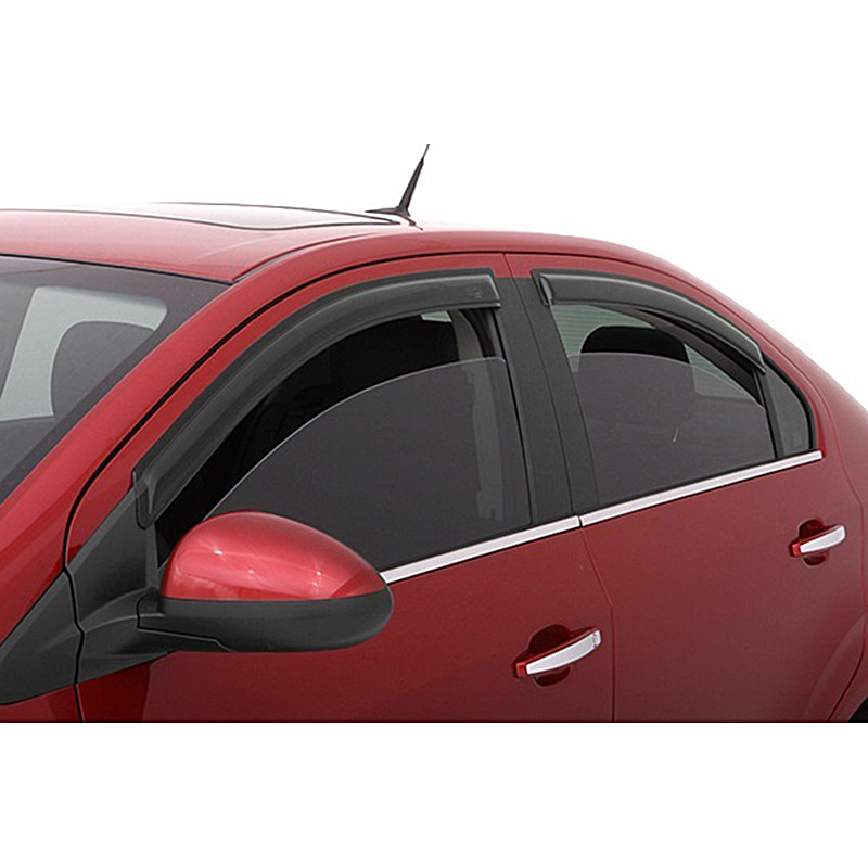2 Sets Of - Out Channel Style Sun Rain Window Visors Visor For 94073