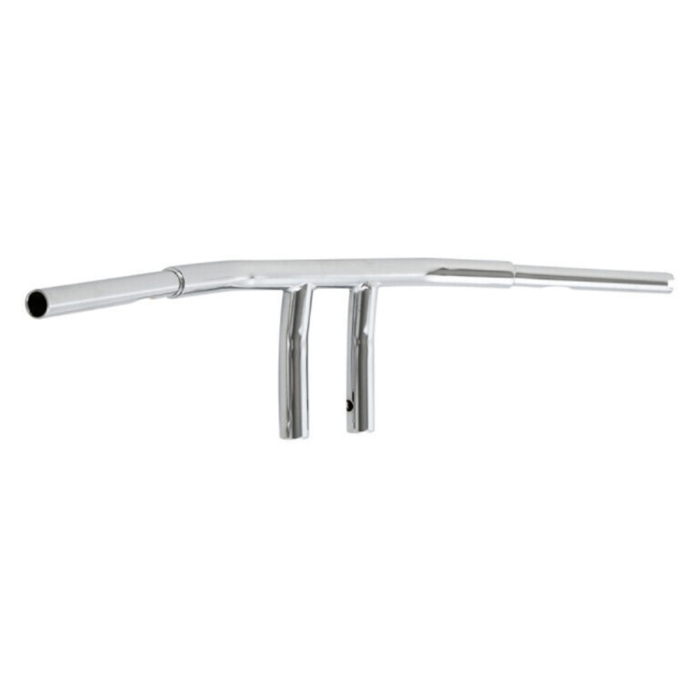 Chrome 1-1/4" Fat 8"Rise T-Bar Handlebar For Harley-Davidson Road Drag Bar